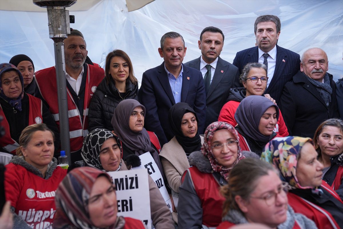 Özgür Özel Polonez İşçilerini Ziyaret Etti