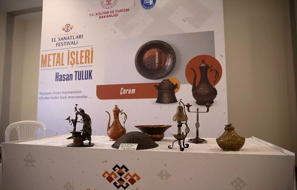 Çorum\'da "Geleneksel El Sanatları Festivali" başladı