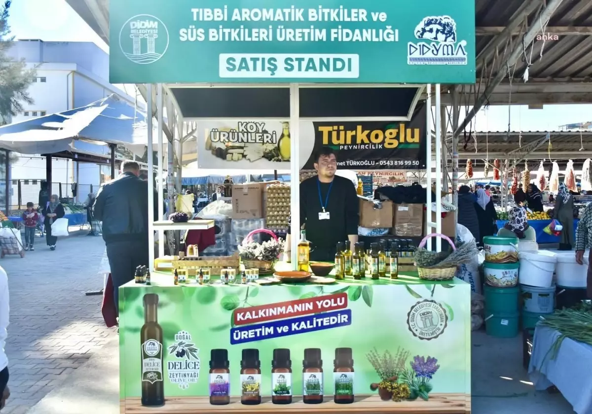 Didim Belediyesi\'nden Aromatik Bitki Yağları Satışı