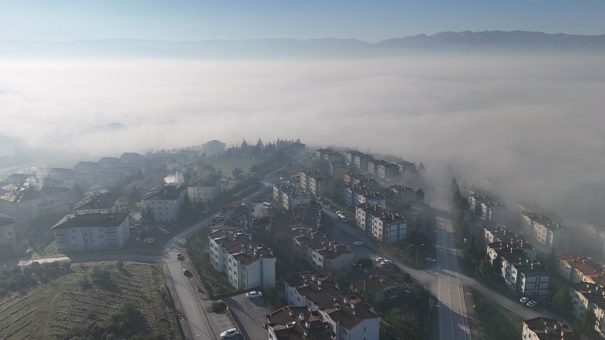 Düzce\'de Sabah Mantarı Sistemi Görüntülendi