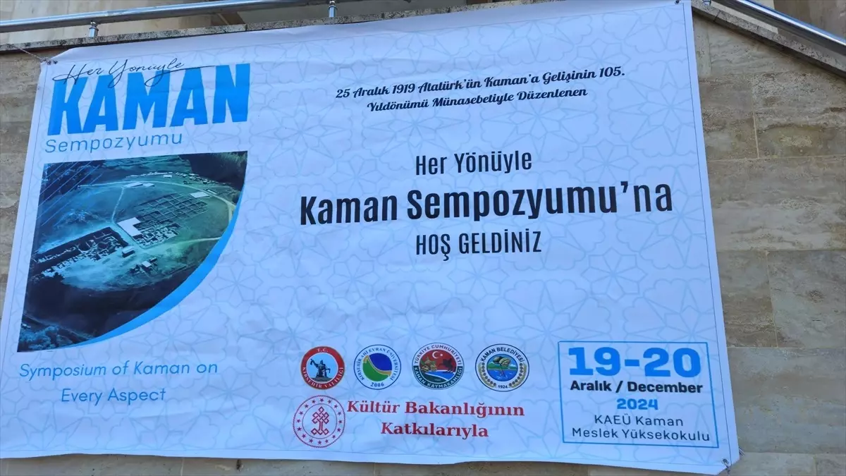 Her Yönüyle Kaman Sempozyumu Başladı