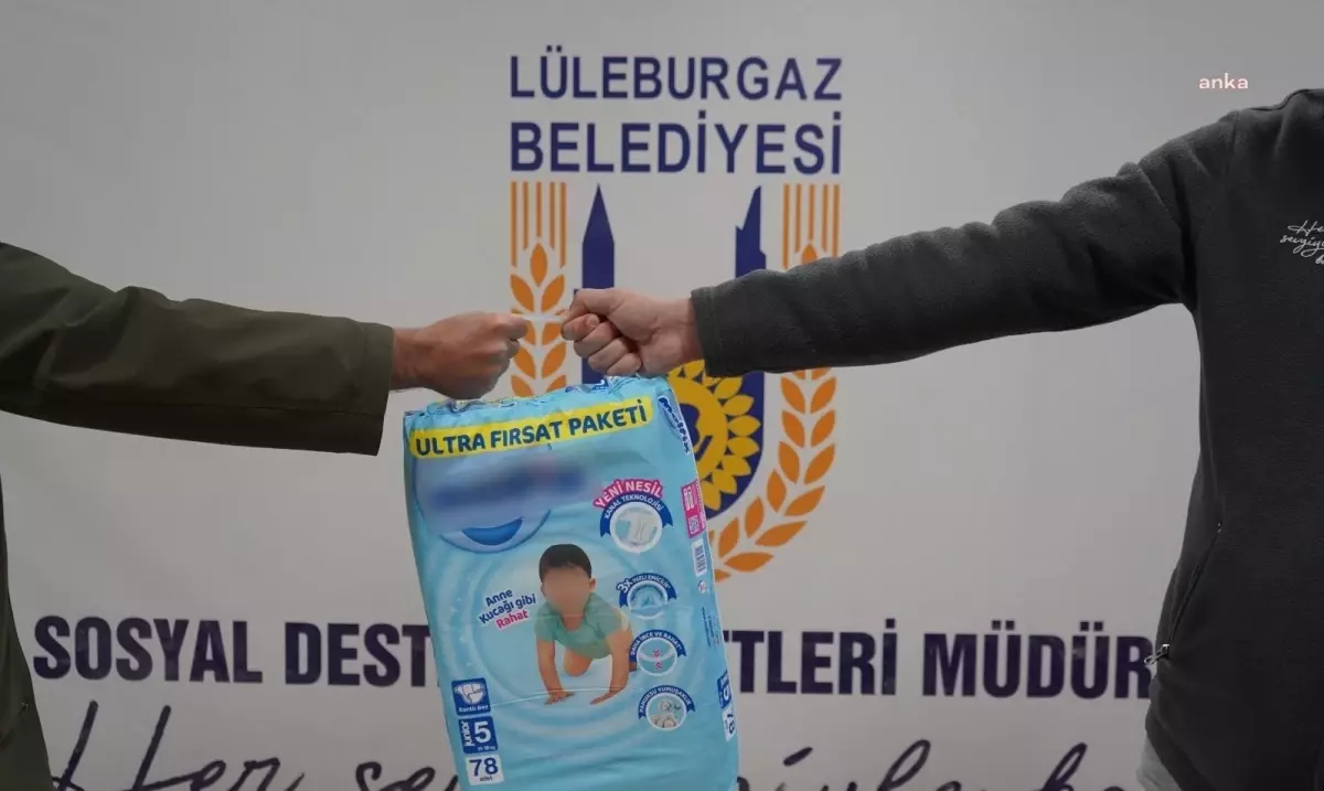 Lüleburgaz Belediyesi\'nden Bebeğe Destek Projesi