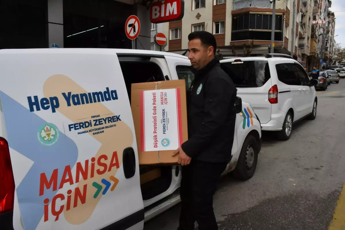 Manisa Belediyesi\'nden Çölyak ve Fenilketonüri Hastalarına Gıda Desteği