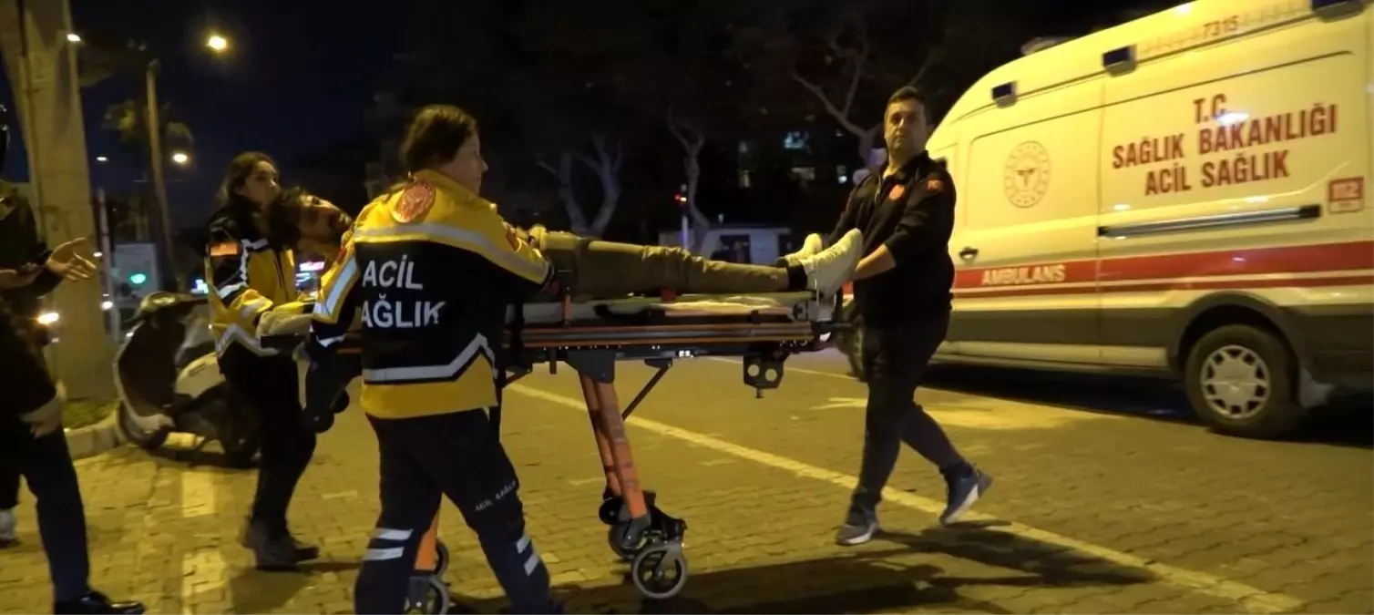 Alanya\'da Motosiklet Kazası