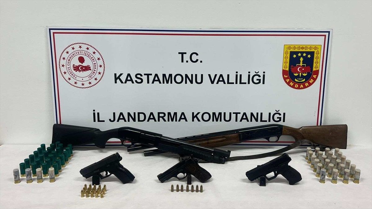 Kastamonu\'da Silah Kaçakçılığı Operasyonu
