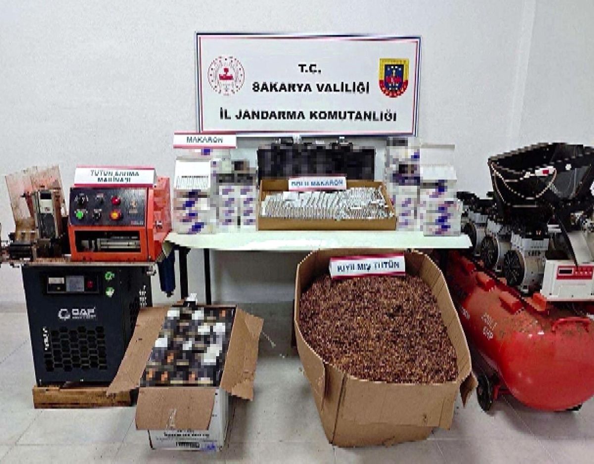 Sakarya\'da Kaçakçılık Operasyonu