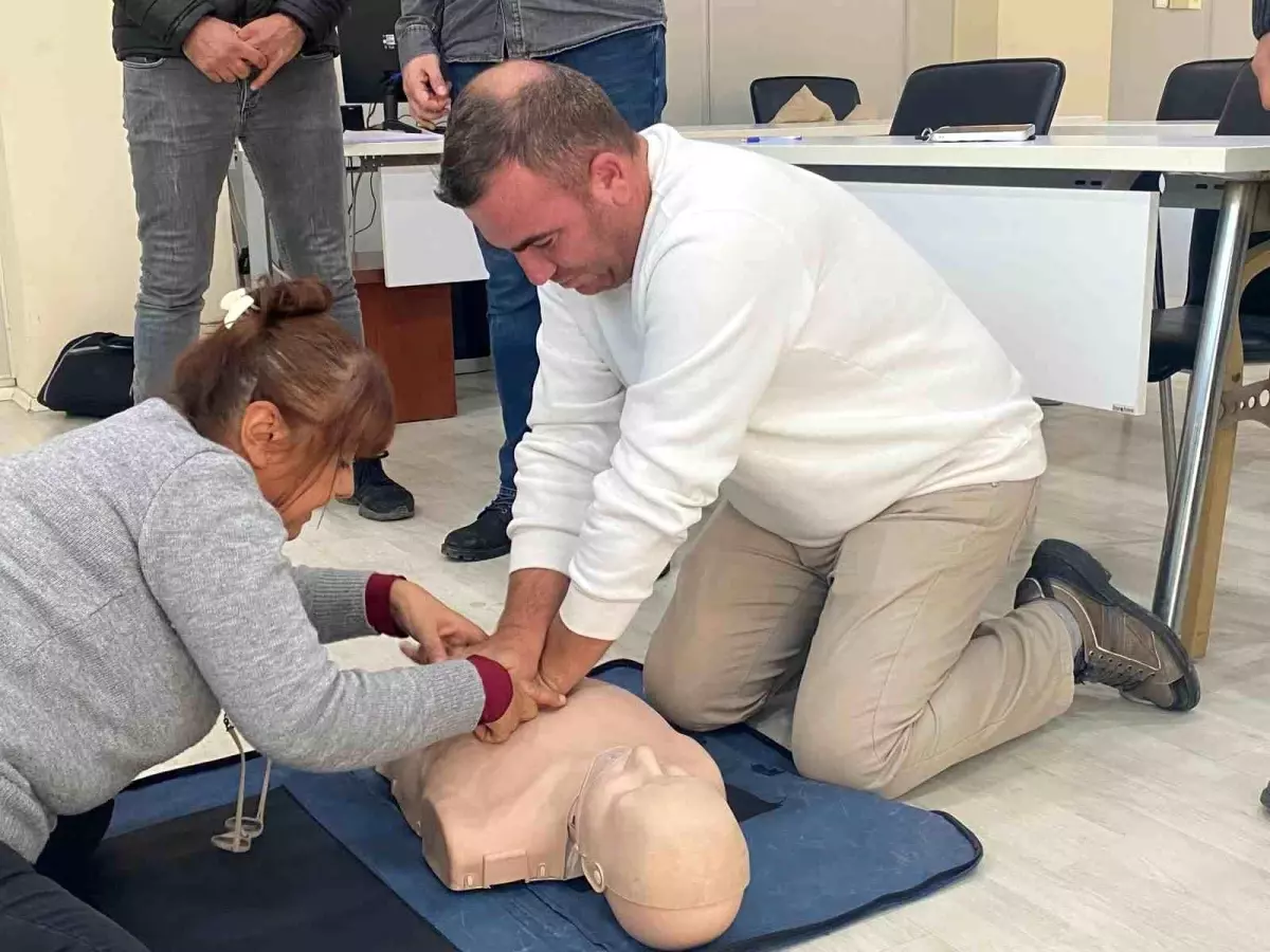 Söke Belediyesi\'nden Personeline İlk Yardım Eğitimi