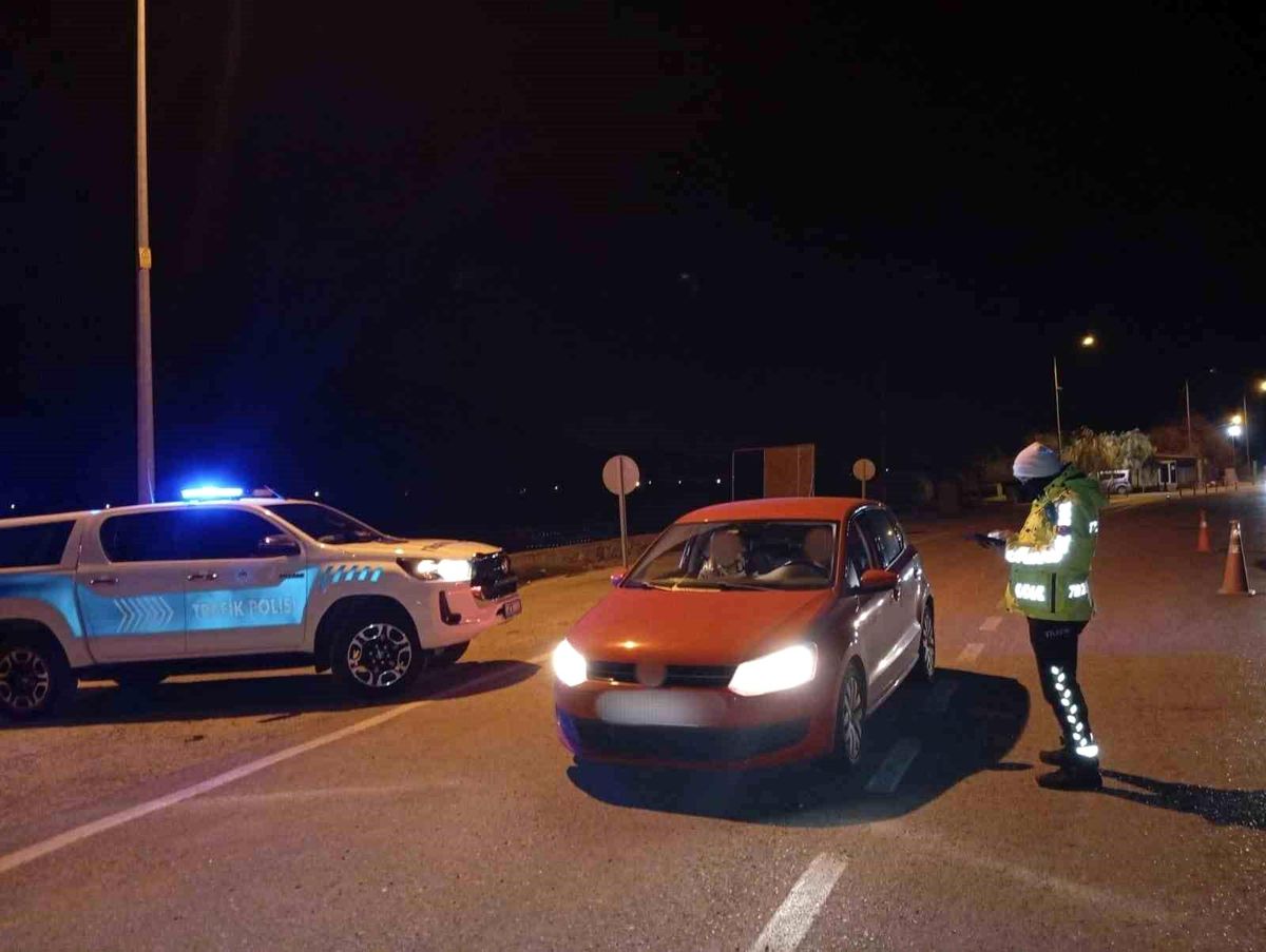 Antalya\'da Hava Destekli Trafik Denetimi