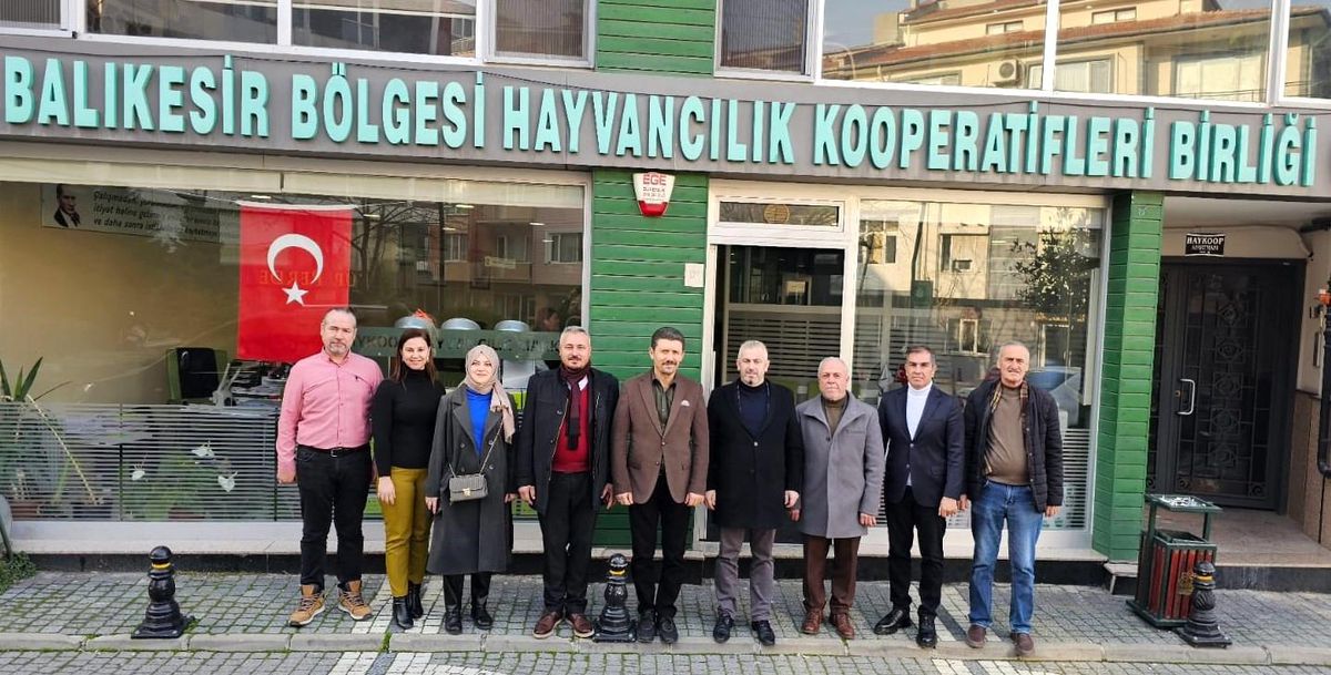 Karesi AK Parti\'den Kooperatif Ziyareti
