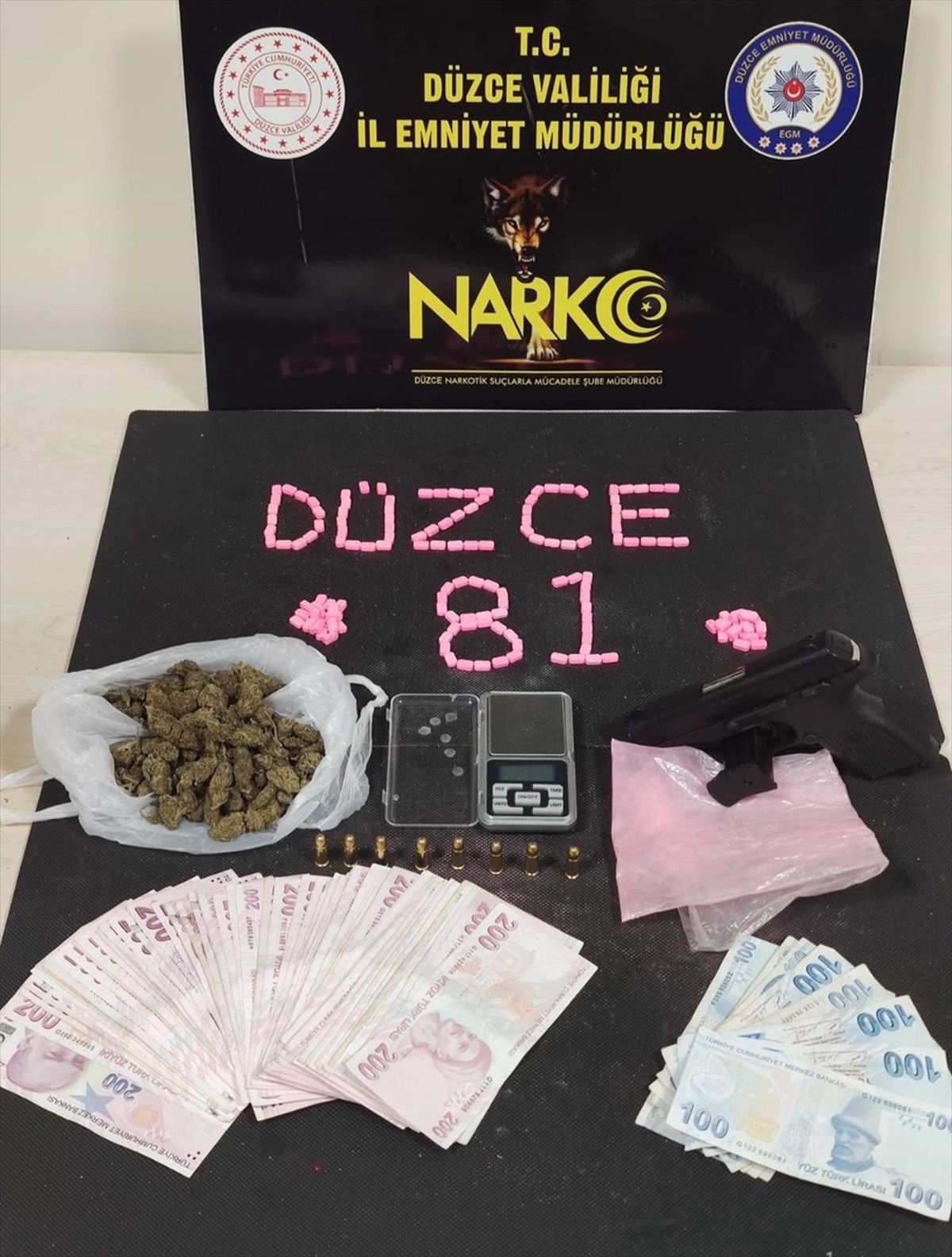 Düzce\'de Uyuşturucu Operasyonu: 2 Tutuklama