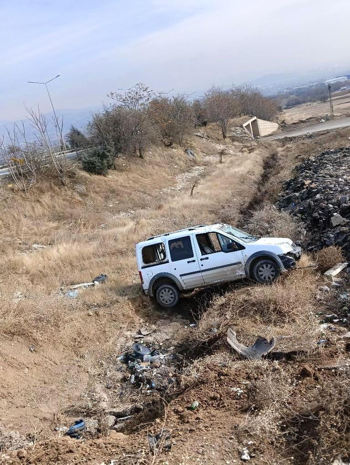 Elazığ\'da Kaza: 2 Yaralı
