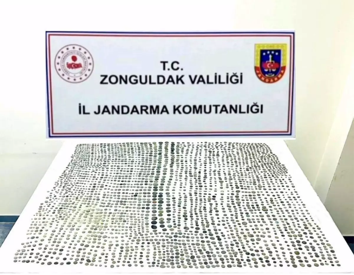 Zonguldak\'ta Tarihi Sikkeler Ele Geçirildi