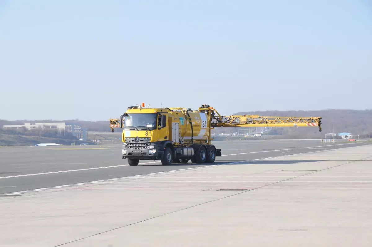 İstanbul Havalimanı Kış Hazırlıklarını Tamamladı