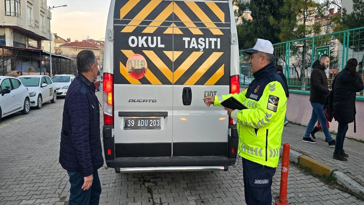Kırklareli\'nde Okul Servis Denetimi