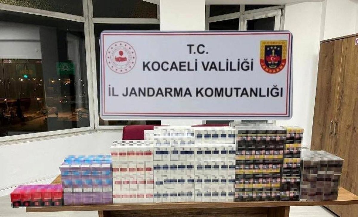 Körfez\'de 512 Karton Kaçak Sigara Ele Geçirildi