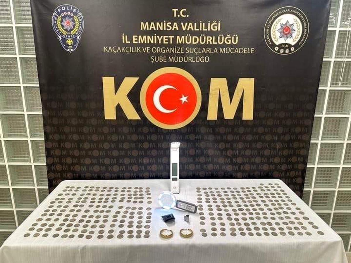 Manisa\'da Tarihi Eser Kaçakçılığı Operasyonu