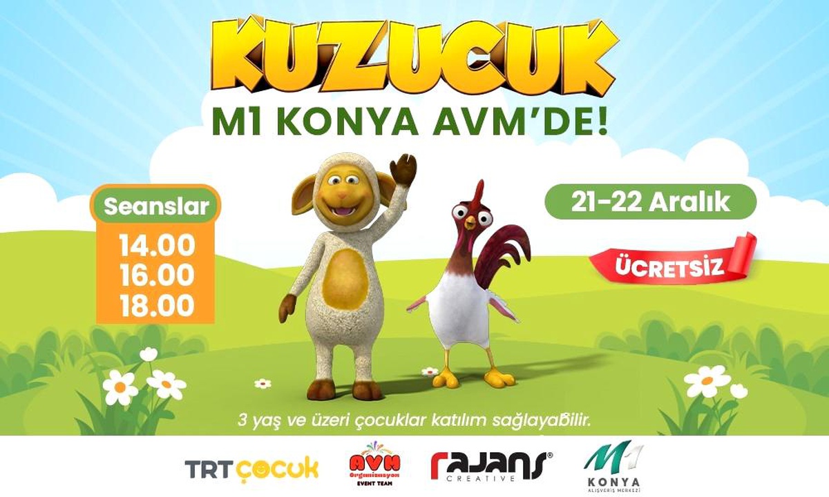 Kuzucuk 21-22 Aralık\'ta Konya\'da!