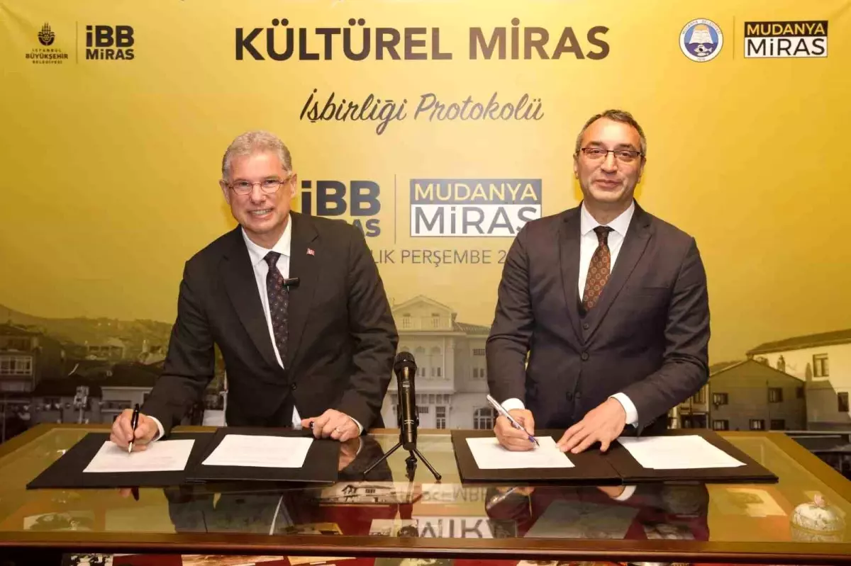 Mudanya ve İstanbul Büyükşehir Belediyesi\'nden Kültürel Miras İşbirliği Protokolü