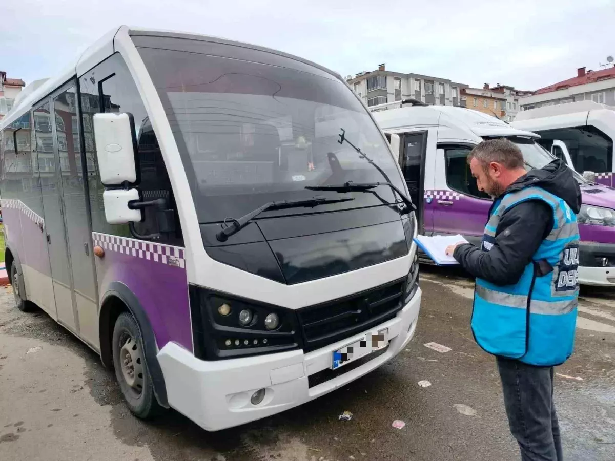 Ordu\'da Toplu Taşıma Araçlarına Yoğun Denetim