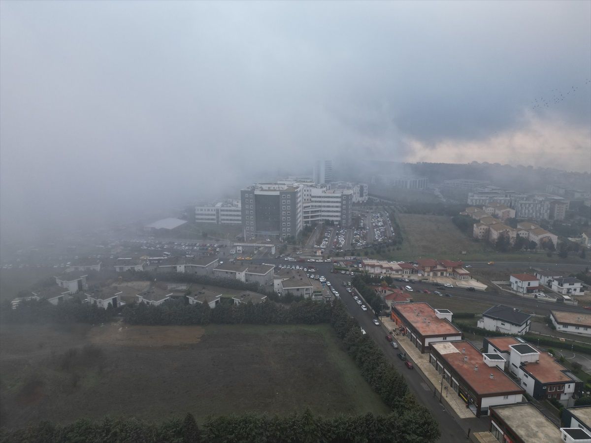 Tekirdağ\'da Yoğun Sis Ulaşımı Etkiliyor