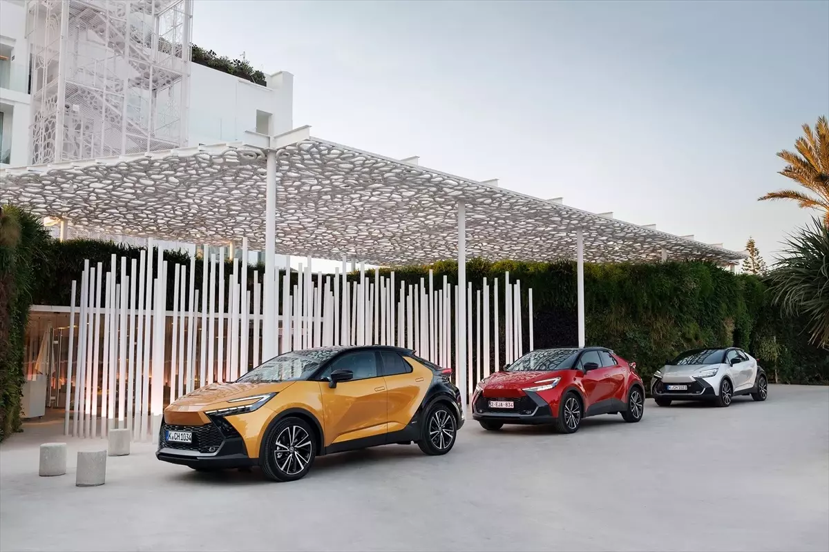Toyota C-HR, Avrupa\'da 1 Milyon Satışa Ulaştı