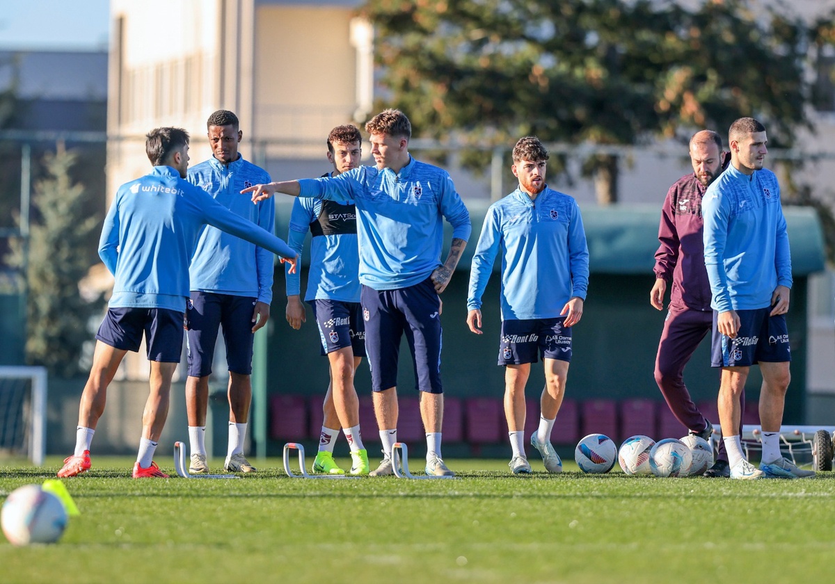 Trabzonspor Bodrum FK Maçı Hazırlıklarına Devam Ediyor