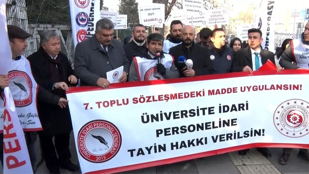 ÜNİPERSEN Tayin Hakkı İçin Mücadele Ediyor