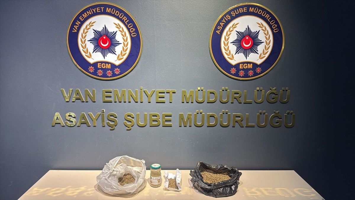 Van\'da Uyuşturucu Operasyonu: 50 Şüpheli