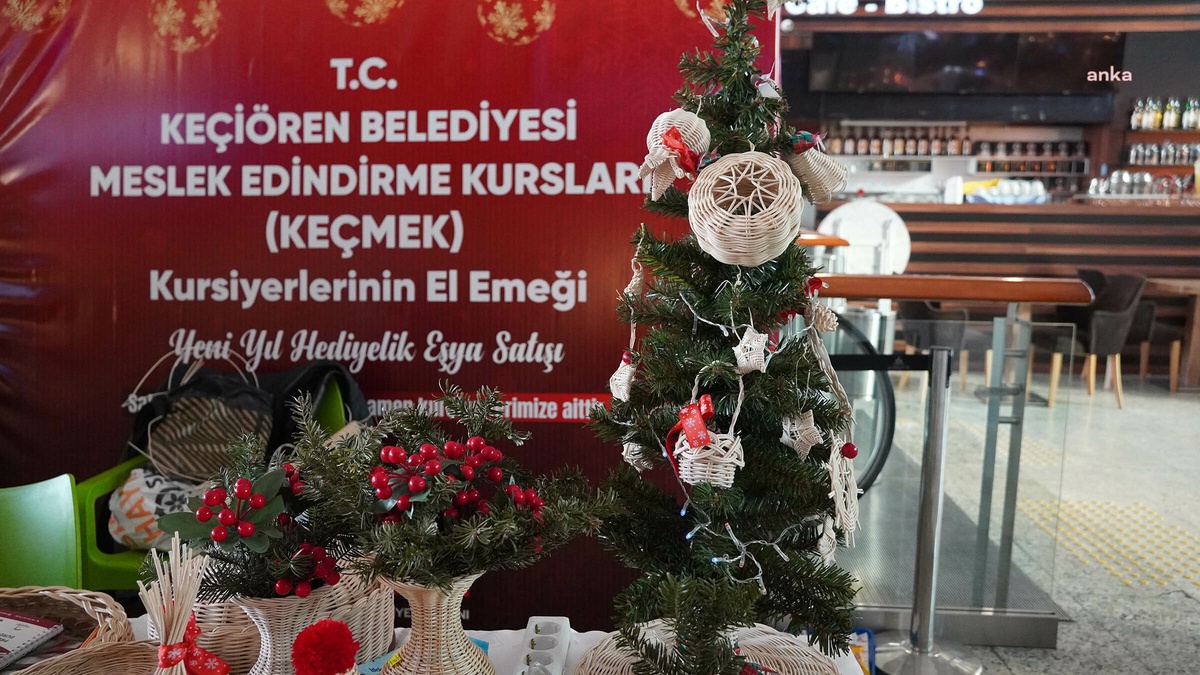 KEÇMEK\'ten Yeni Yıl Sergisi: Kadınların El Emeği Gelire Dönüşüyor