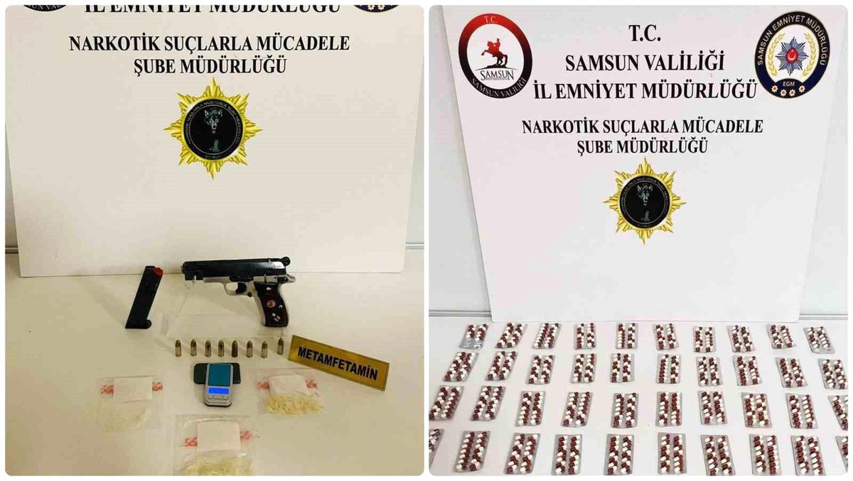 Samsun\'da Uyuşturucu Operasyonu: 3 Gözaltı