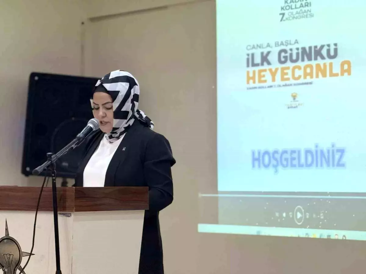 Hasibe Altınok, AK Parti Kadın Kolları Başkanı olarak yeniden seçildi