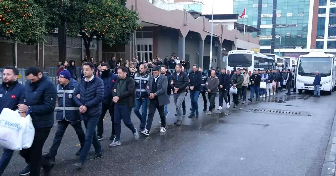 Mersin\'de Rüşvet Operasyonu: 114 Gözaltı