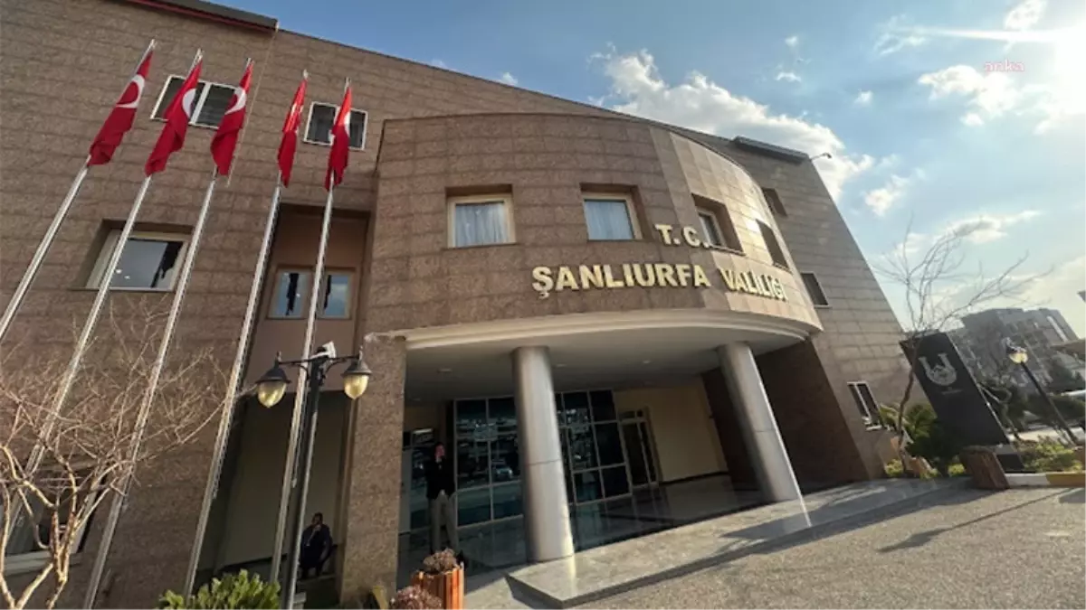 Şanlıurfa\'da 5 Günlük Etkinlik Yasağı