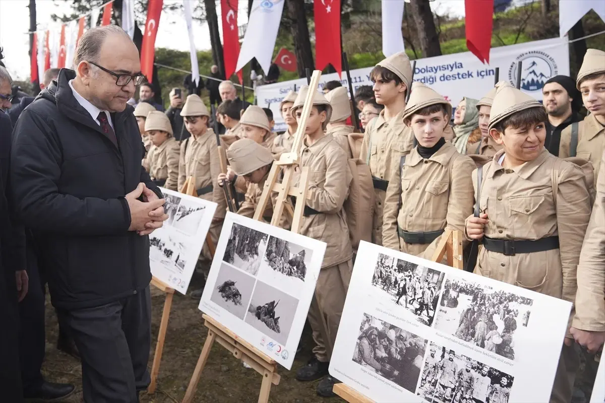 Sultangazi\'de Sarıkamış Şehitleri Anısına Hatıra Ormanı Oluşturuldu