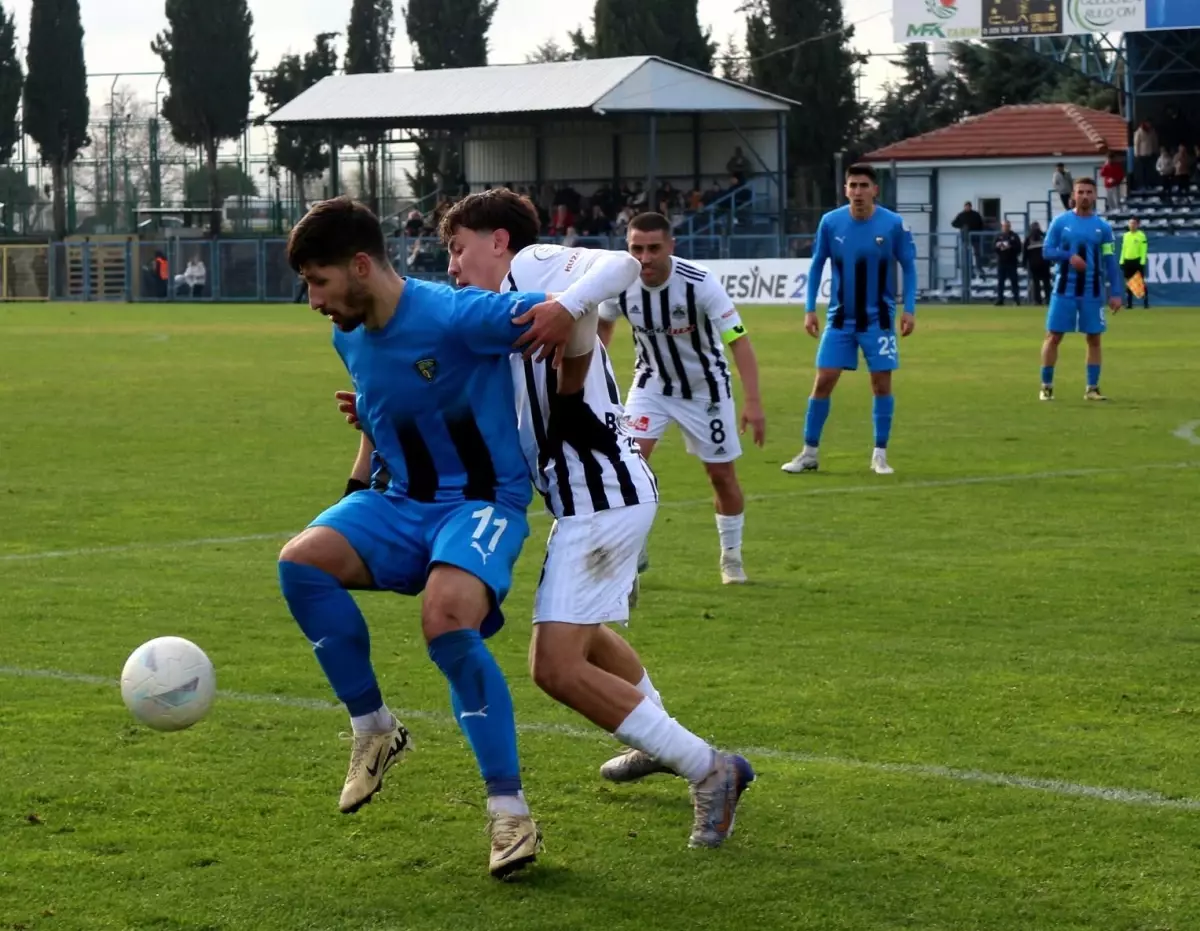 Karacabey Belediyespor ve Aksarayspor 1-1 Berabere Kaldı