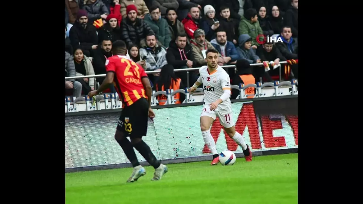 Kayserispor 1-2 Galatasaray (İlk Yarı)