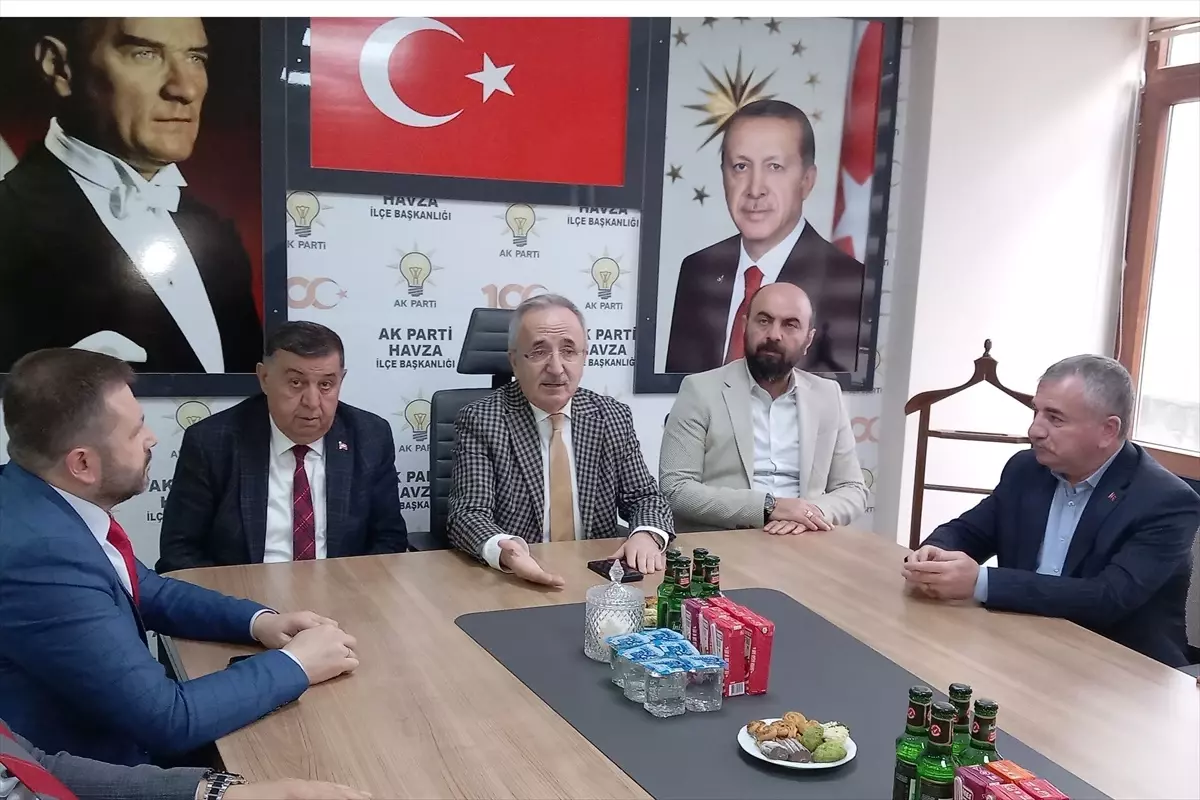 AK Parti Samsun İl Başkanı Köse\'den Havza İlçe Başkanlığına ziyaret