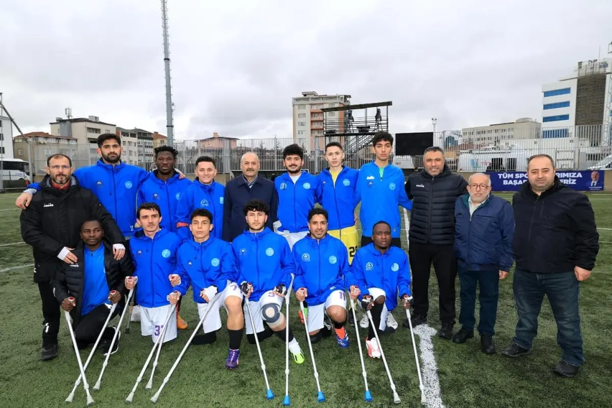 Gebze Belediyesi Ampute Futbol Takımı, Konya\'yı 3-0 Mağlup Etti