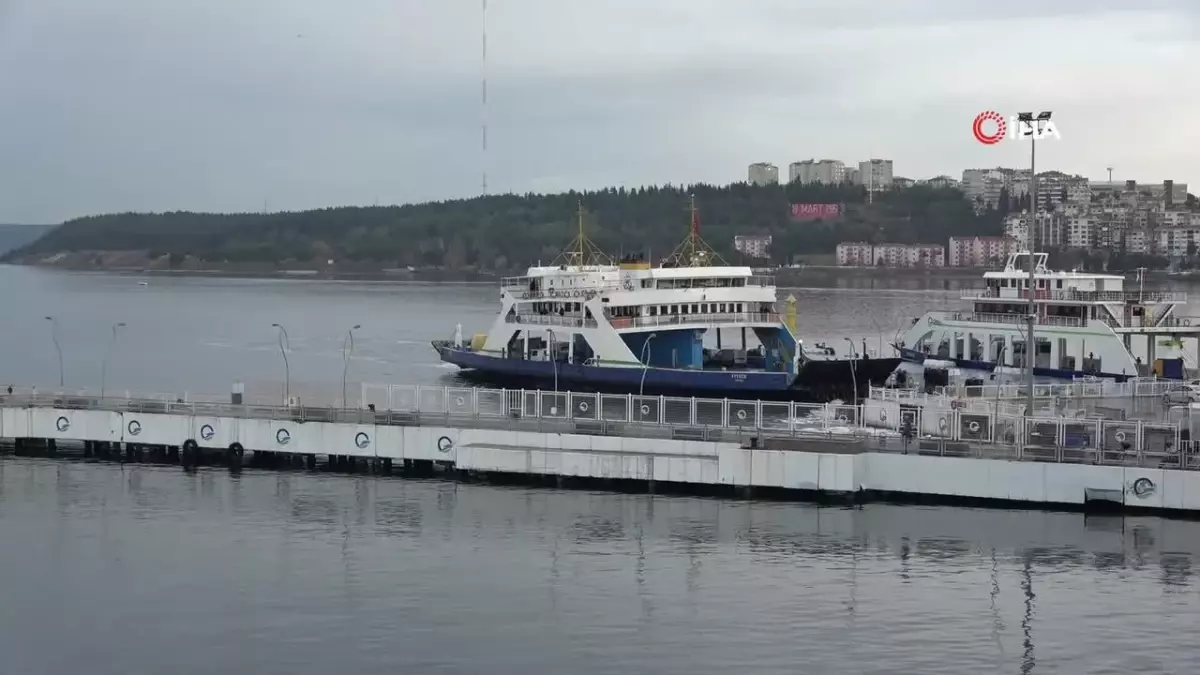 Gökçeada ve Bozcaada Feribot Seferleri İptal