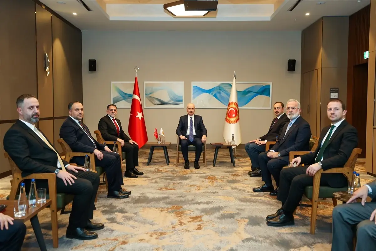 Kurtulmuş, Kuzey Makedonya\'da Türk ve Arnavut Liderlerle Görüştü