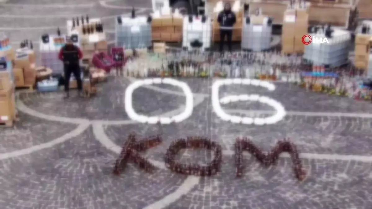 Ankara\'da Sahte İçecek Operasyonu