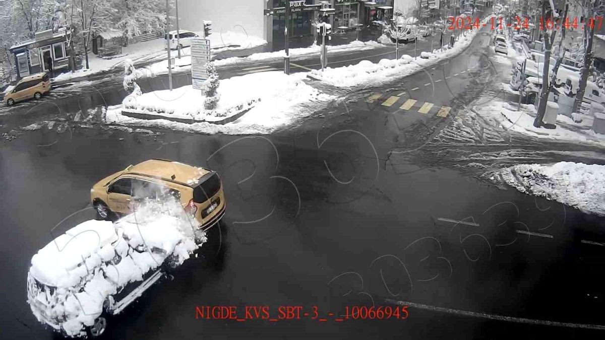 Nevşehir\'de Maddi Hasarlı Trafik Kazaları