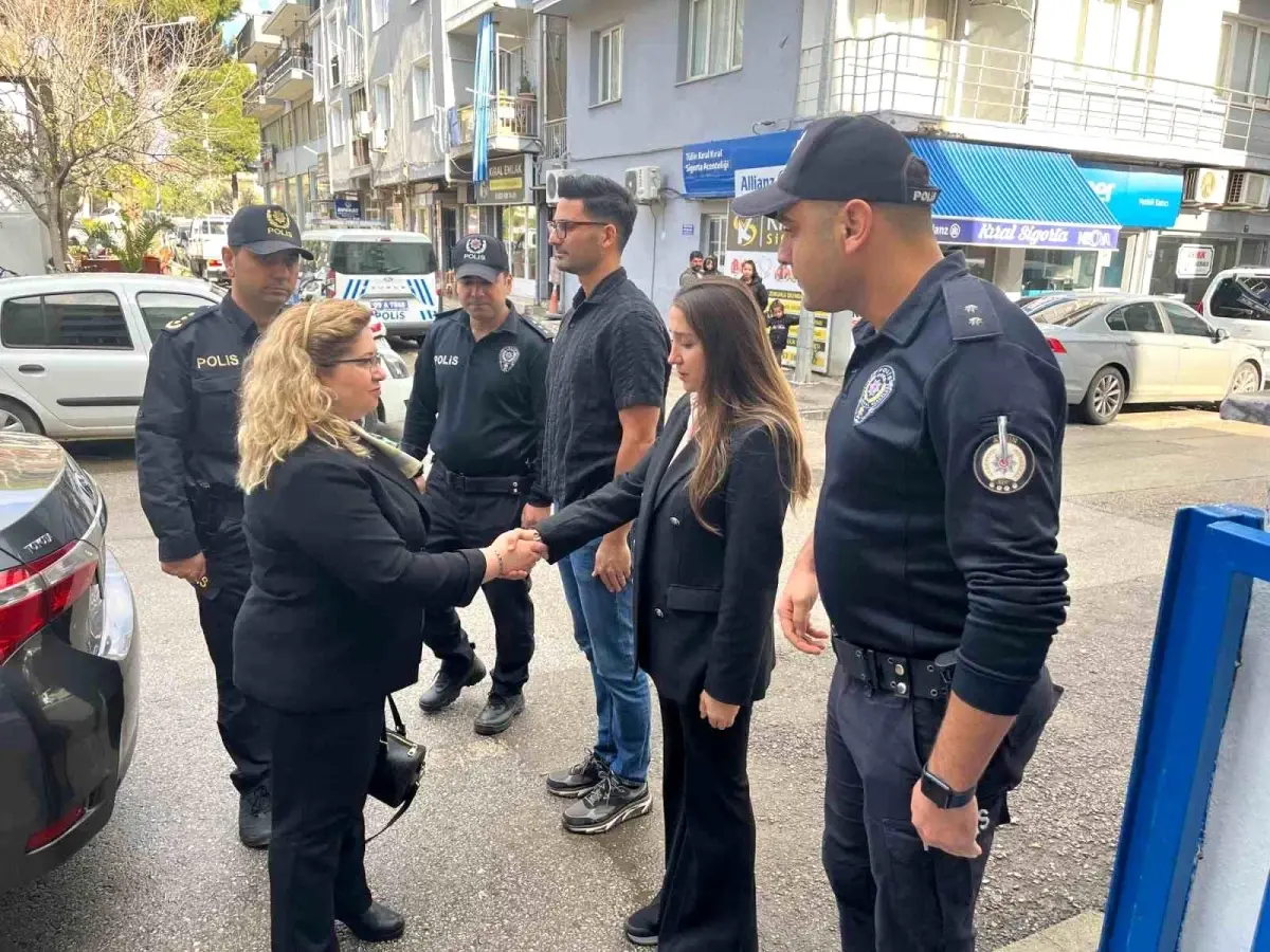 Germencik Kaymakamı Güvenlik Ziyaretinde