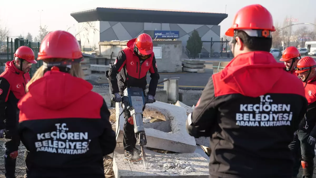 Keçiören\'de Afet Gönüllüleri Eğitimlerine Başladı