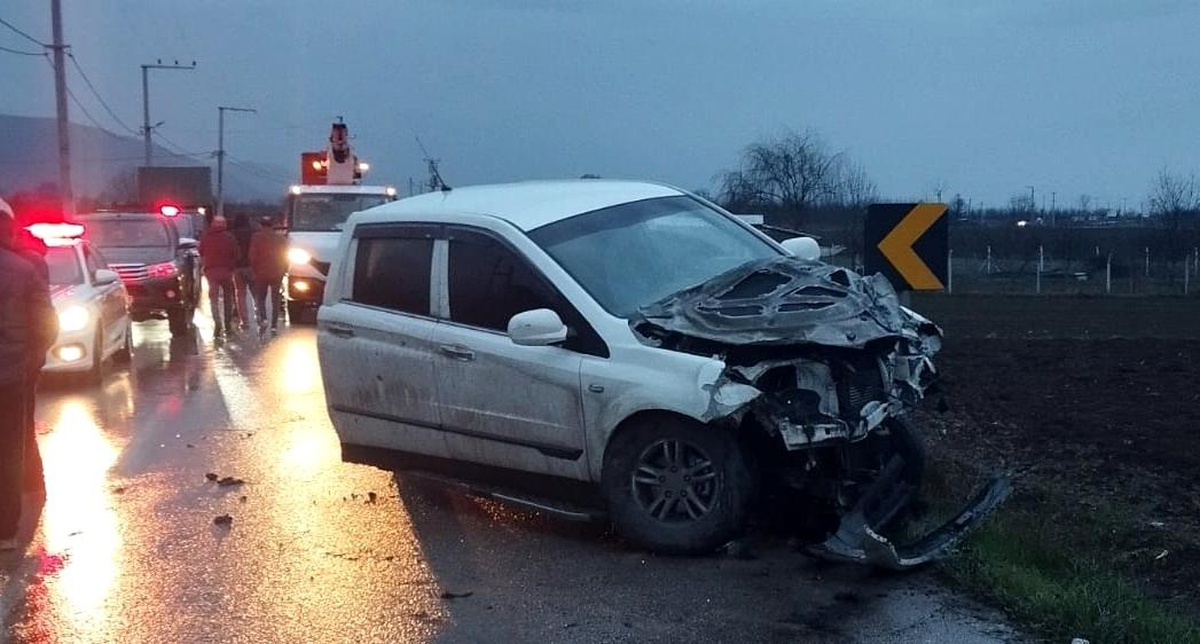 İnegöl\'de Trafik Kazası: 1 Yaralı