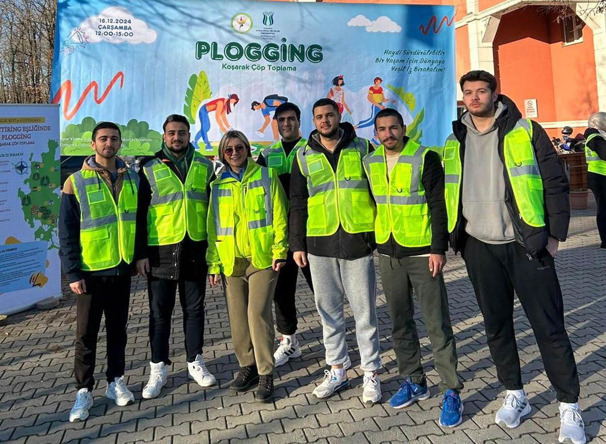 SUBÜ\'den Plogging Etkinliği