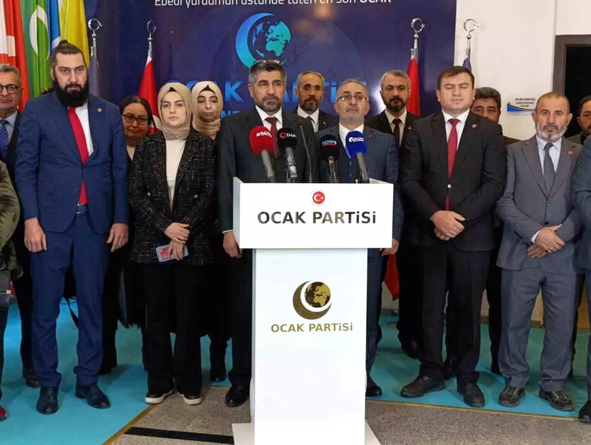 Ocak Partisi\'nden Kadir Canpolat açıklaması