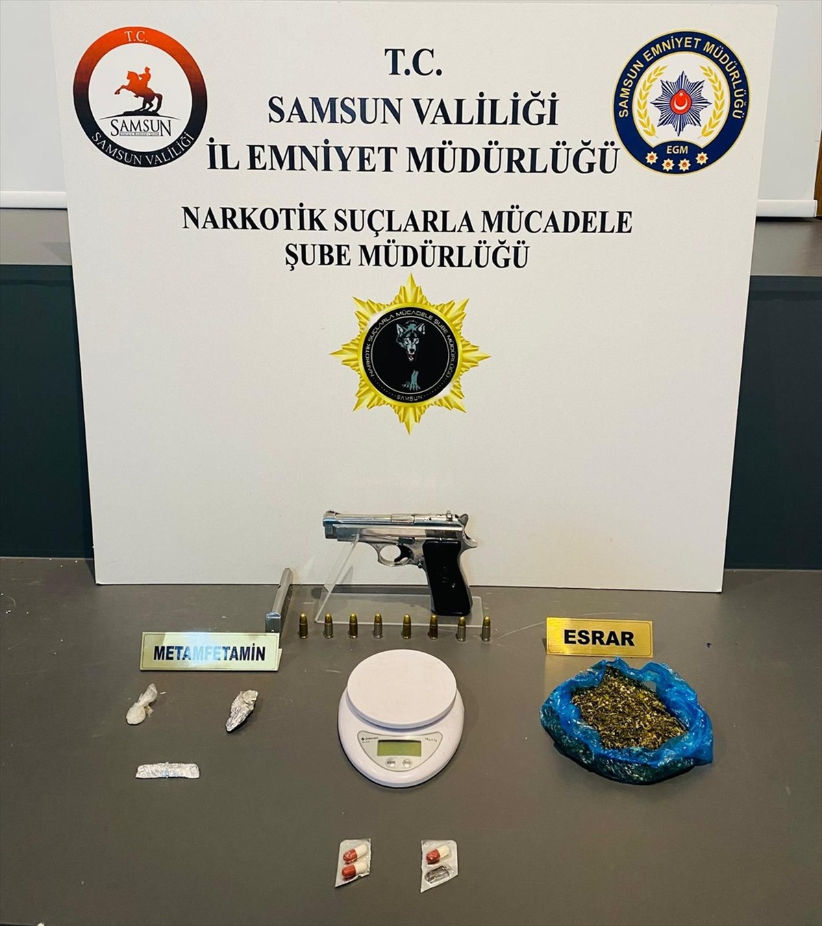 Samsun\'da Uyuşturucu Operasyonu: 3 Gözaltı