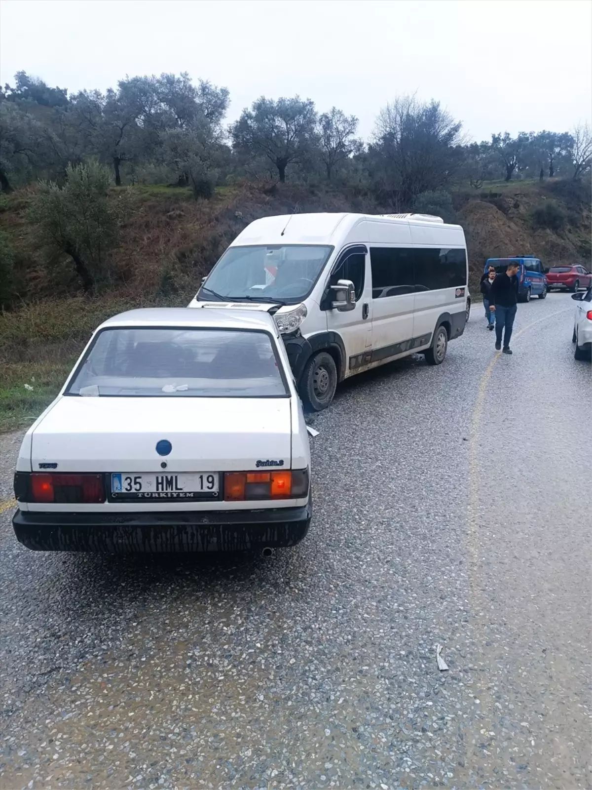 Germencik\'te Trafik Kazası: 2 Yaralı