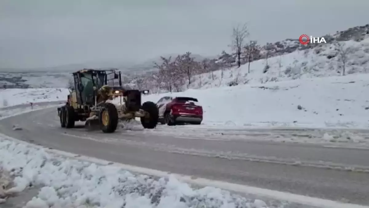 Burdur\'da İlk Kar Yağışı